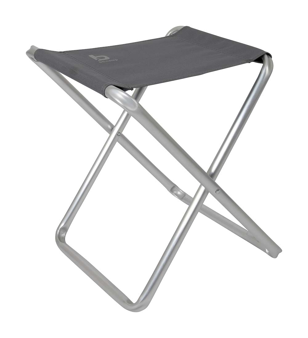 1467298 An extremely sturdy and stable stool. This stool has an aluminium frame and a comfortable 600 denier polyester seat cover. In combination with a support sheet, this stool can also be used as a side table. Easily to fold and compact to store (LxWxH: 62x39.5x3 cm). Seat height: 45 centimetres. Maximum load bearing capacity: 80 kilogram.