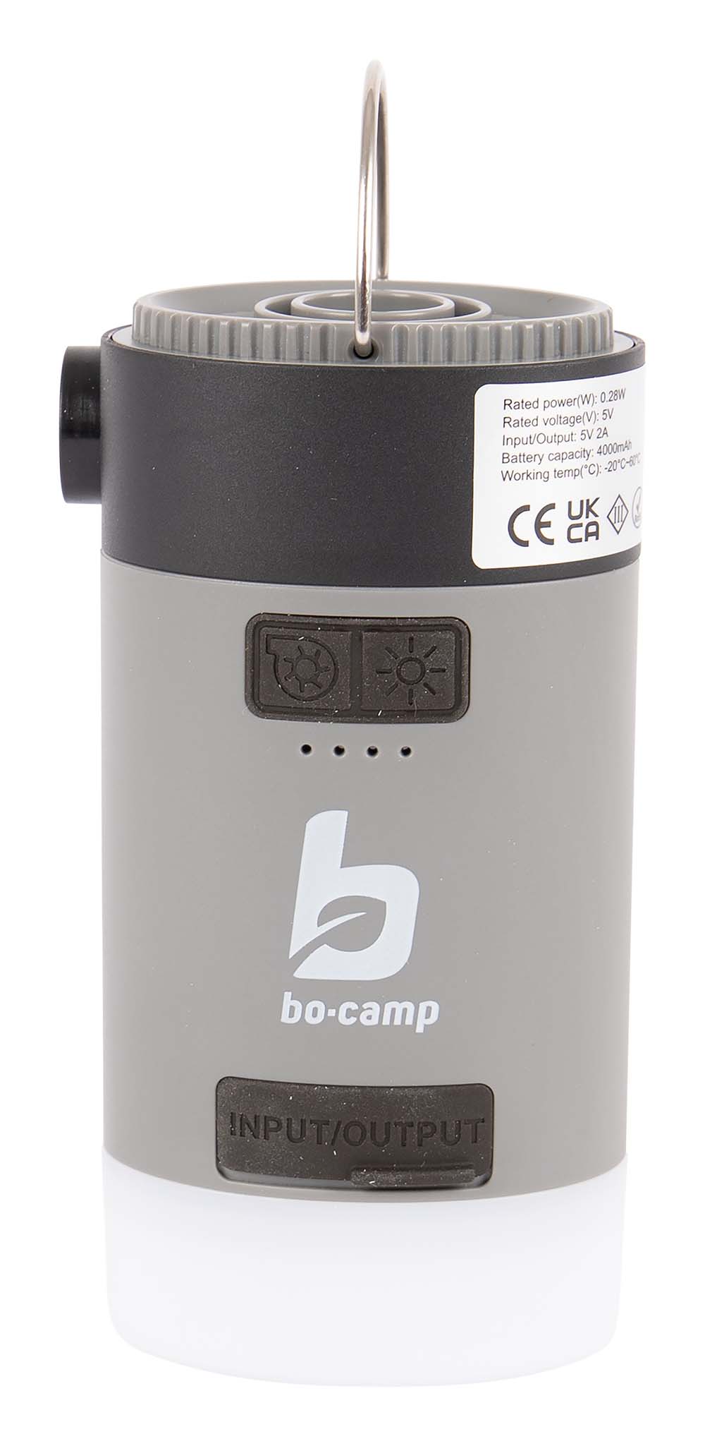 Bo-Camp - Pump - Lamp - Power bank - Solar - Rechargeable - 180 Lumen detail 2