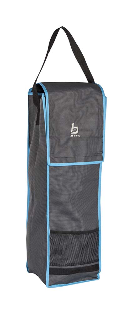 4117375 A handy storage bag for levellers. Made of luxurious two-tone 600D Oxford Polyester. Easy to carry bag with sturdy straps and Velcro closure. This case ensures easy and neat storage of levellers. Next, the bag is universal because of its adjustable length.