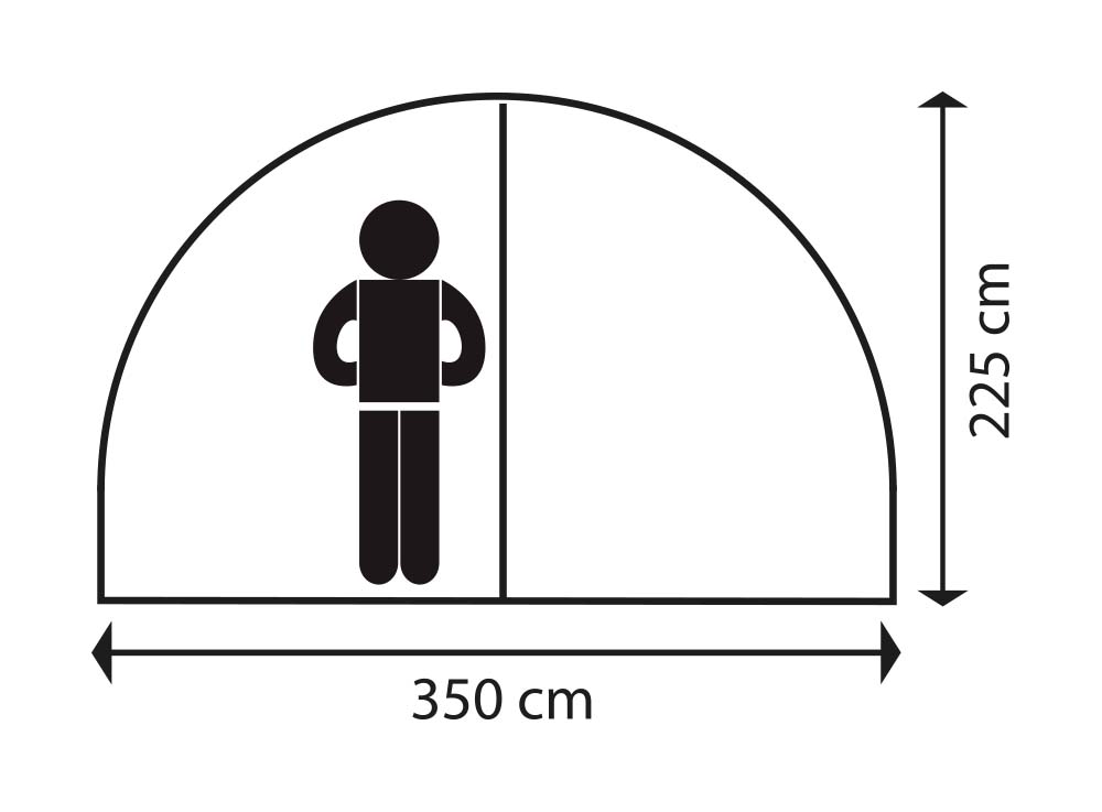 Bo-Camp - Industrial collection - Tent - Yurt - 4 Personen detail 4