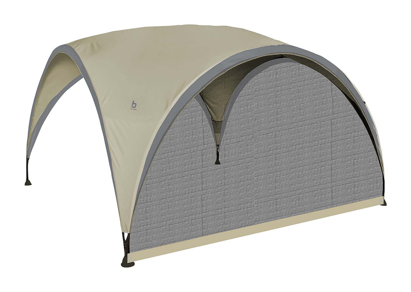 Bo-Camp - Zijwand voor Party Shelter - Large - Met gaas detail 2
