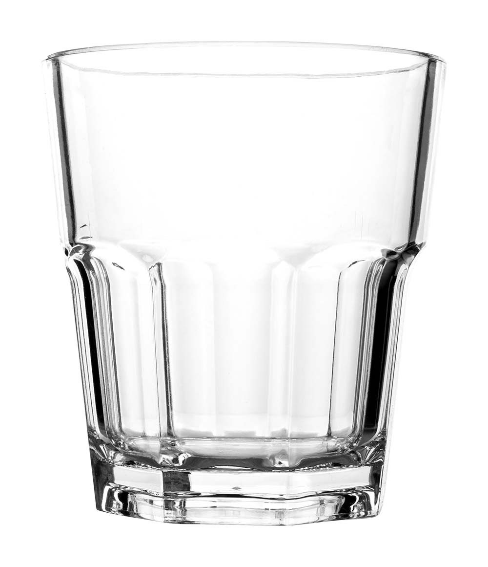 6101386 Een extra stevig Frans wijnglas. Gemaakt van 100% polycarbonaat. Hierdoor is het glas vrijwel onbreekbaar, lichtgewicht en kraswerend. Ook is dit glas vaatwasmachinebestendig. Een set van 4 glazen.