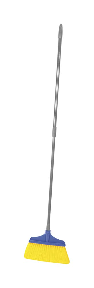 6514932 A squeegee with a telescoping handle. The extra-sturdy removable broomstick is adjustable in length from 95 to 148 centimetres. Features a nylon broom and a steel broomstick. Compact and easy to store.
