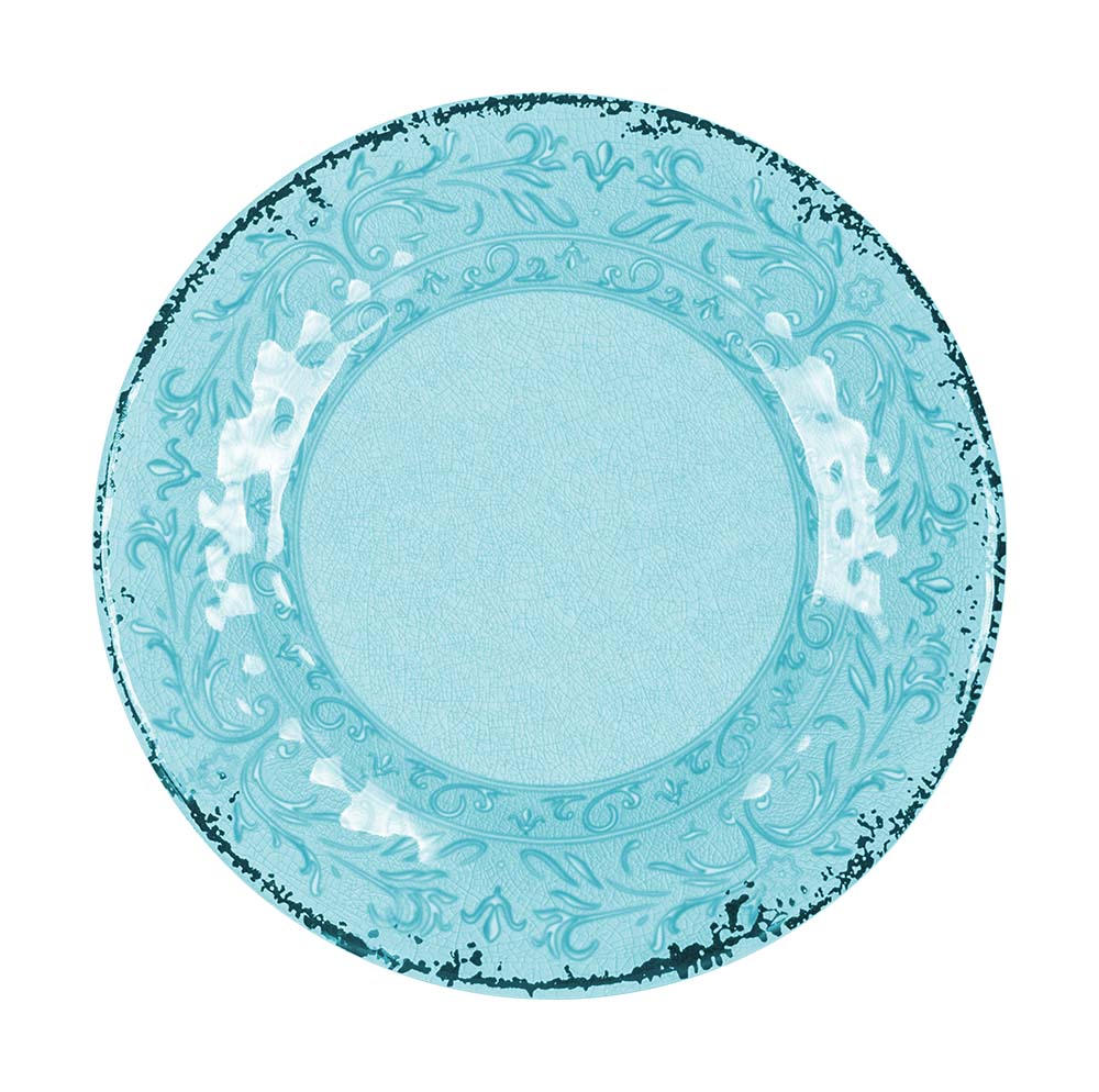 6917150 A stylish turquoise colored breakfast plate from the Stone line collection. 100% High quality melamine, virtually unbreakable and scratch resistant. The breakfaste plate is soundproof and hygienic due to the replaceable non-slip solution. Ideal for camping, at home or on the boat. Moreover, the breakfaste plate is lightweight, suitable for the dishwasher and food approved. Diameter: Ø 20.5 cm.