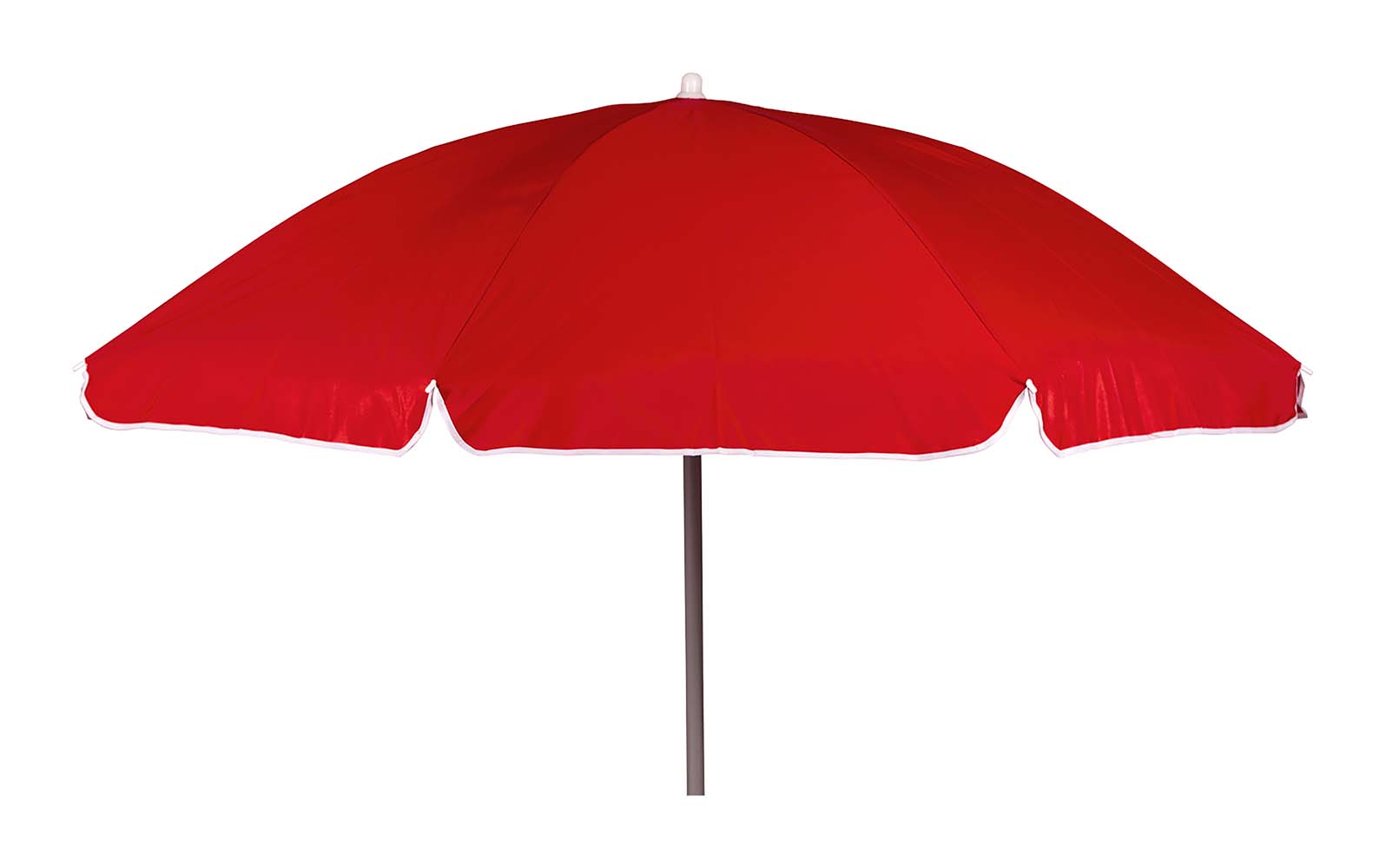 7267257 Bo-Camp - Parasol - Articulated arm - Polyester - Ø 165 cm - Red