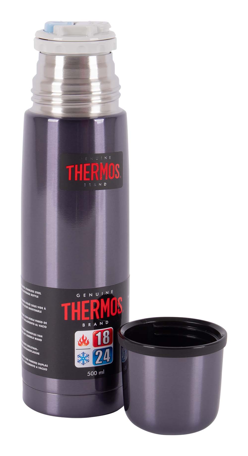 Thermos - Isoleerfles - Thermax - 500 ml - Blauw detail 2