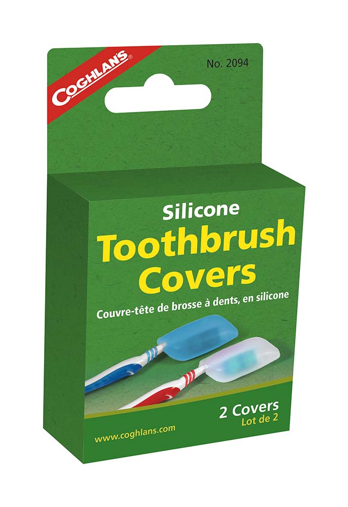 7692094 A silicone protective cover for toothbrushes. Fits almost any toothbrush and provides extra hygiene. Space is saved, because the cap only falls over the brush. Easy to clean with boiling water or the dishwasher. Contains 2 protective covers.