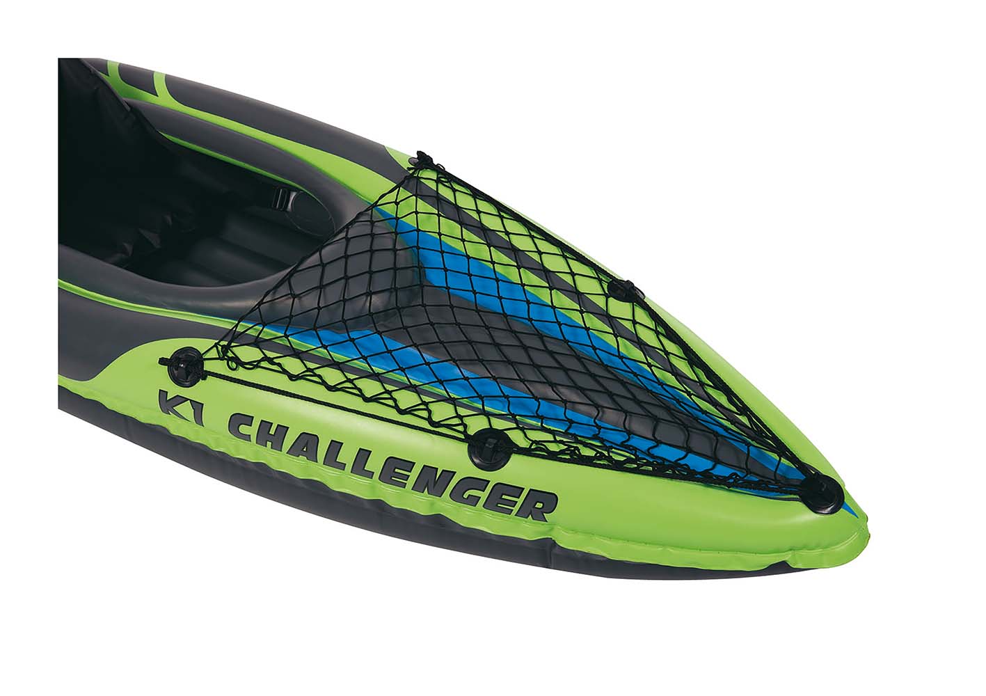 Intex - Kayak - Challenger 1 - 1-Persoons - Groen detail 3
