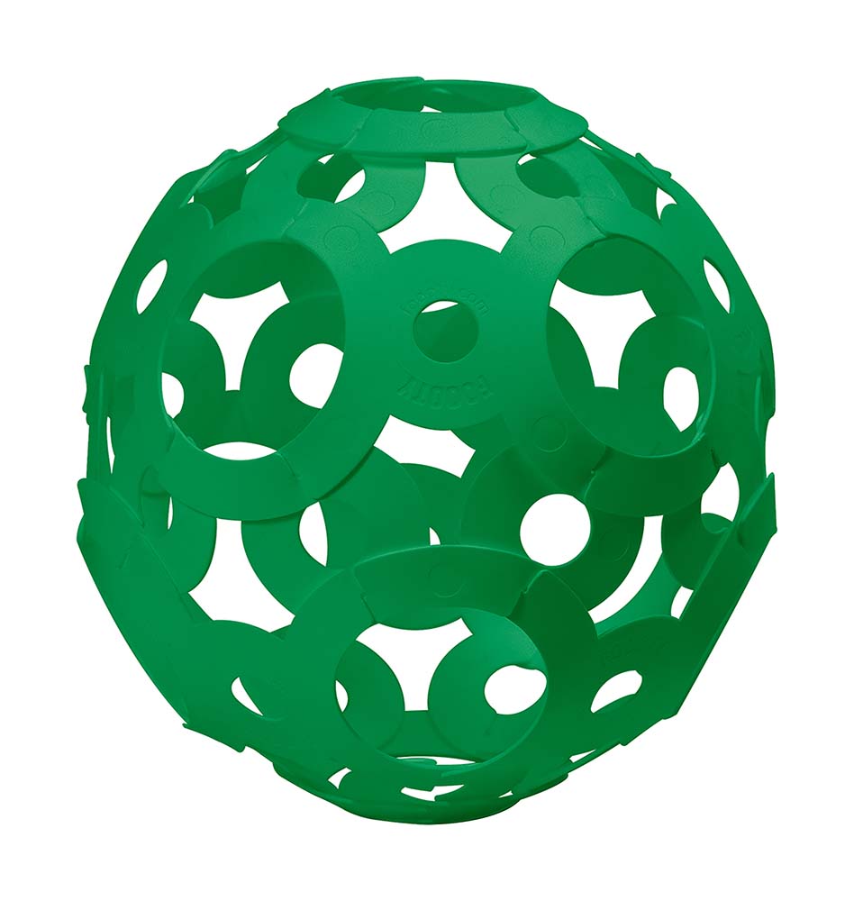Foooty - travel ball - Green detail 2